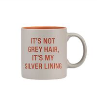 Say What? Mug - Grey Hair