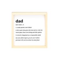 De.fined Framed Art - Dad