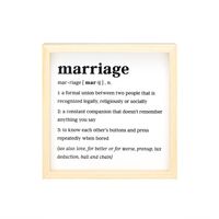 De.fined Framed Art - Marriage