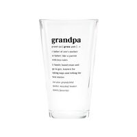 De.fined Pint Glass - Grandpa