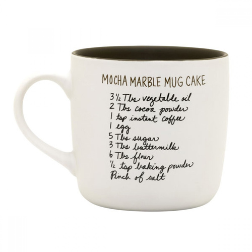 Recipease Cake Mug - Mocha Marble