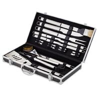 Davis & Waddell Maverick BBQ Tool Set With Aluminium Case - 18pc