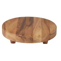 Davis & Waddell Taste Arden Wood Round Board With Feet