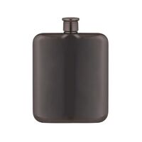 Davis & Waddell Taste Fine Foods Summit Hip Flask - Gunmetal