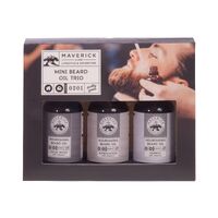 Davis & Waddell Maverick Mini Beard Oil Trio