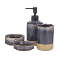 Academy Becket - Bathroom set of 4 Grey