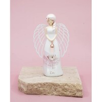 You Are An Angel Figurine 155mm - Rose Quartz Crystal - Love