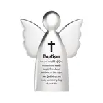 Angel Metal Ornament - Baptism
