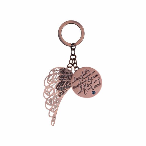 You Are An Angel Keychain - A Daughter Is