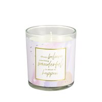 You Are An Angel Candle - Wild Berry "Always Believe"