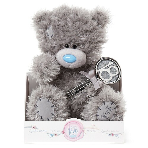 Tatty Teddy Me To You Signature Collection Bear - 18th Birthday Key