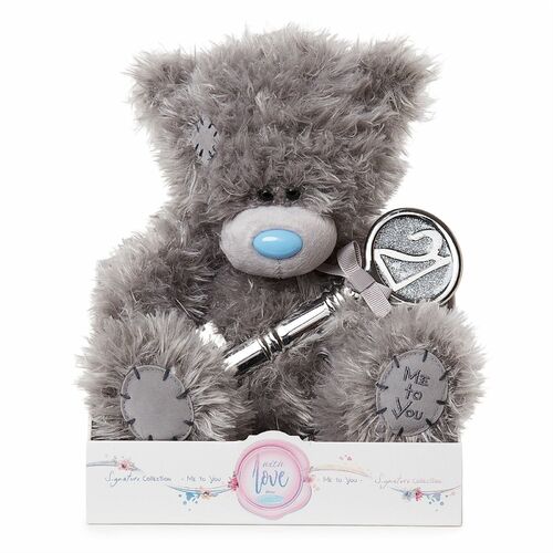 Tatty Teddy Me To You Signature Collection Bear - 21st Birthday Key