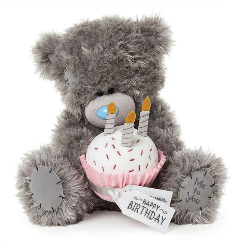 Tatty Teddy Me To You Signature Collection Bear - Happy Birthday Cupcake XLarge