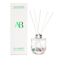 Aromabotanical Crystal Reed Diffuser - Flourite