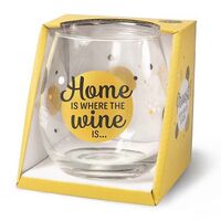 Cheers Stemless Wine Glass - Home