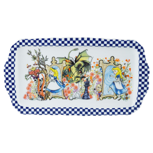 Alice Through The Looking Glass Rectangular Tray