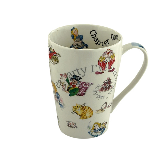 Cardew Design Alice In Wonderland Mug - Alice and Friends