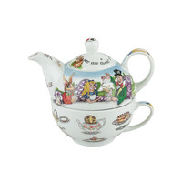 UNBOXED - Alice In Wonderland Tea For One - Teapot and Teacup