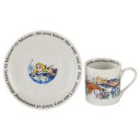 Cardew Design Alice In Wonderland Alice Swimming Cup & Saucer