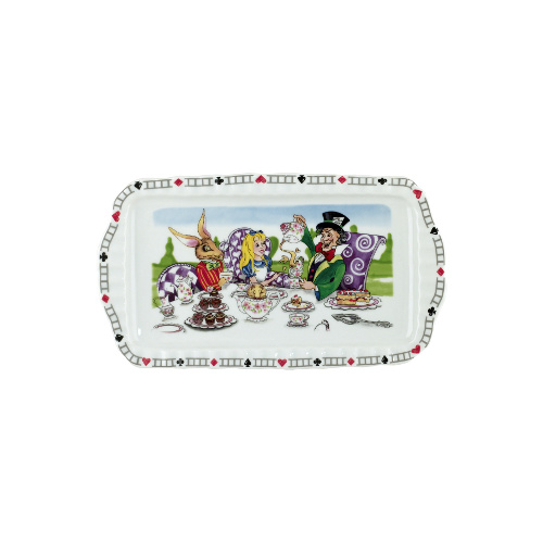 Cardew Design Alice In Wonderland Rectangular Tray