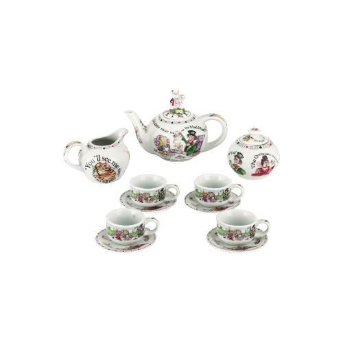 Cardew Design Alice In Wonderland Miniature Collector's Tea Set