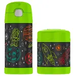 Thermos Funtainer Drink Bottle & Food Jar Bundle - Astronaut