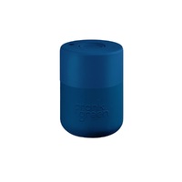 Frank Green Reusable Cup - Original 230ml Deep Ocean Push Button