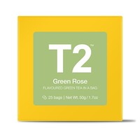 T2 Teabags x25 Gift Box - Green Rose