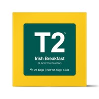 T2 Teabags x25 Gift Box - Irish Breakfast 