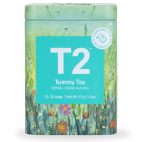 T2 Teabags x25 Gift Tin - Tummy Tea
