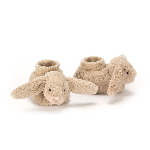 Jellycat Bunny Booties - Bashful Beige