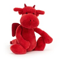 Jellycat Red Dragon - Bashful - Medium
