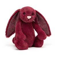 Jellycat Bunny - Bashful Sparkly Cassis - Original