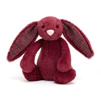 Jellycat Bunny - Bashful Sparkly Cassis - Small