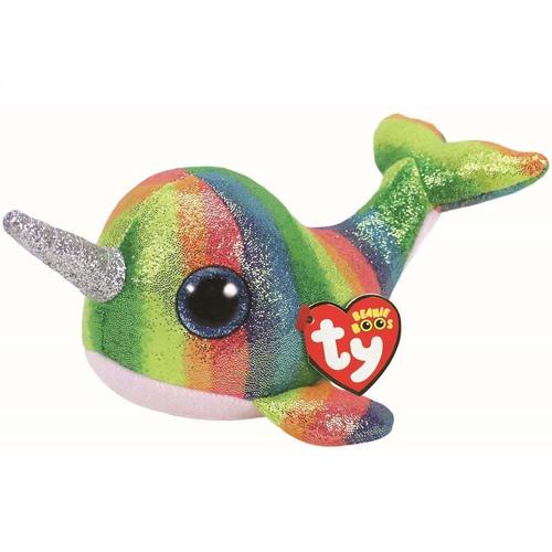 Beanie Boos - Nori the Rainbow Narwhal Regular