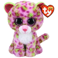 Beanie Boos - Lainey the Pink Leopard Regular