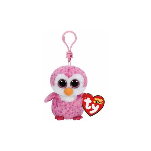 Beanie Boos - Glider the Pink Penguin Clip On