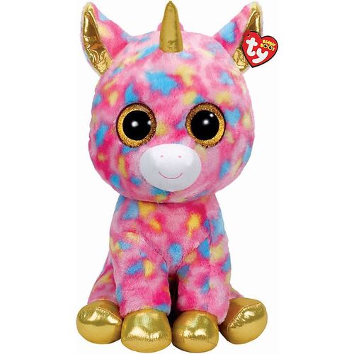 Beanie Boos - Fantasia the Multicoloured Unicorn Large