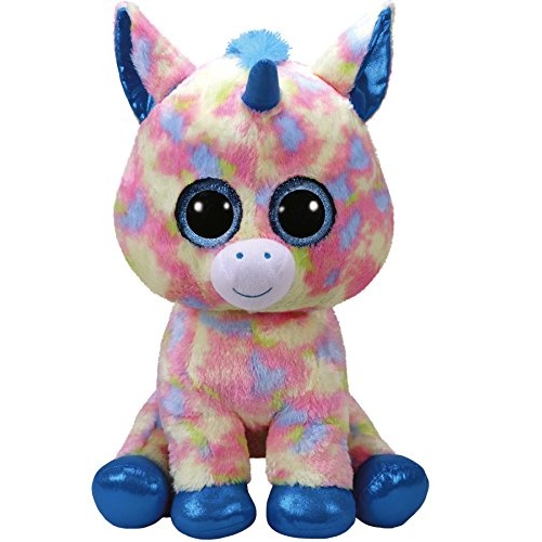 Beanie Boos - Blitz the Blue Unicorn Large