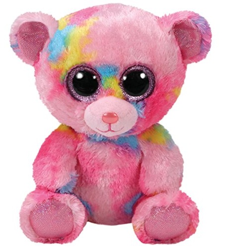 Beanie Boos - Franky the Pink Multicolored Bear Regular