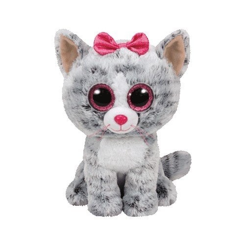 Beanie Boos - Kiki the Grey Cat Medium