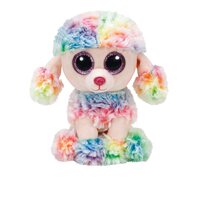 Beanie Boos - Rainbow the Multicolour Poodle Medium