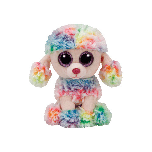 Beanie Boos - Rainbow the Multicolour Poodle Regular