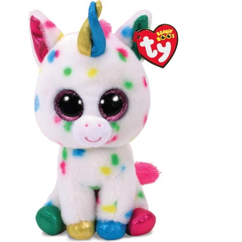 Beanie Boos - Harmonie the Speckled Unicorn Medium