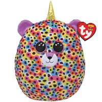 Beanie Boos Squish-a-Boo - Giselle the Leopard with Horn 14"