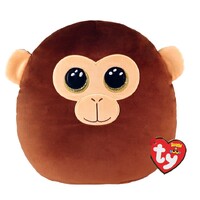 Beanie Boos Squish-a-Boo - Dunston the Brown Monkey 10"