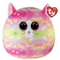 Beanie Boos Squish-a-Boo - Sonny the Pink Pattern Cat 14"