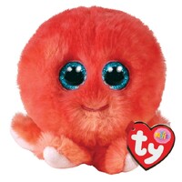 Beanie Boos Puffies - Sheldon The Coral Octopus