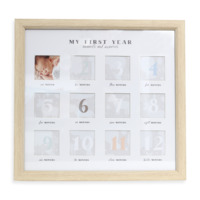 Baby First Year Photo Frame by Splosh