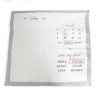 Baby Milestone Photo Mat by Splosh